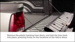 Installation WeatherTech Tailgate TechLiner on a Dodge Ram [upl. by Ho]