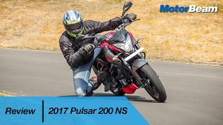 2017 Pulsar 200 NS Review  7 Changes  MotorBeam [upl. by Reisfield250]