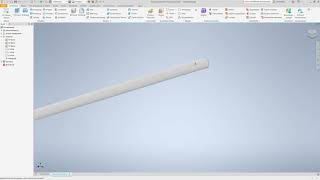 23 Gewindestange Autodesk Inventor 2021 [upl. by Akir]