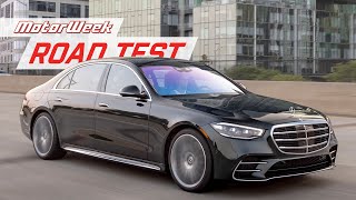 The 2022 MercedesBenz SClass Takes Luxury to a New Level  MotorWeek Road Test [upl. by Ahsia]