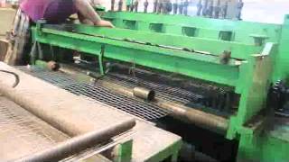 Automatic welded wire mesh making machine by BENGAL WIRE [upl. by Cash58]