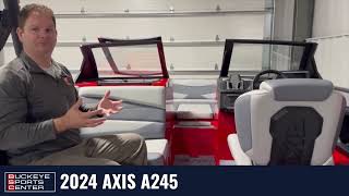 2024 Axis A245 Boat Walkthrough [upl. by Ratep429]