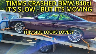 Timms BMW E31 Accident Progress [upl. by Shumway327]