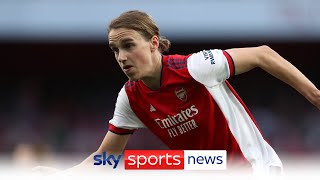 Vivianne Miedema All time WSL top goal scorer signs new Arsenal Women contract [upl. by Tillinger]