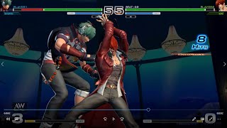 Shunei vs Iori Yagami  The King of Fighters XIV Combos KOF 14 [upl. by Kaja890]