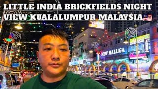 beautiful place Little India brickfields night view kualalumpur malaysiabrickfieldnightview [upl. by Costa]