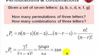 FRM Combinations and permutation [upl. by Mclyman]