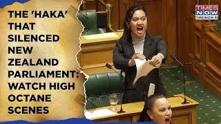 Haka Stuns New Zealand Parliament Watch Youngest MP Rip Bill On Cam  What Is This Maori Tradition [upl. by Otrebcire]