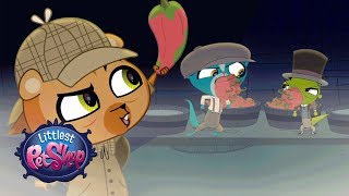 Littlest Pet Shop Season 2  Detective Cyril McFlip amp the Case of the Best Friends Official Clip [upl. by Ilene]