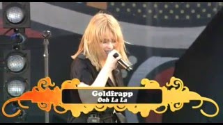 Goldfrapp  Ooh La La Live at the Isle of Wight Festival [upl. by Ahseim]