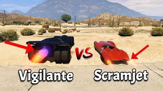 GTA 5  VIGILANTE VS SCRAMJET  ¿CUÁL ES EL MEJOR [upl. by Sosanna]