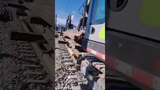 how to operate excavator excavator skills excavator videos short [upl. by Olonam]