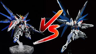 Which Freedom Is Best Freedom HG Vs RG Vs MG Vs MGSD Freedom Gundams [upl. by Abihsot]