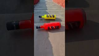 Red or yellow which bottle will surviveits full of colorful ballWait for the resultbottlegames [upl. by Atikaj]