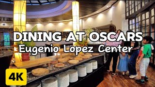 Dining at OSCARS  Overlooking Restaurant near Manila  PWD Senior Citizen and Pet Friendly [upl. by Siuol]