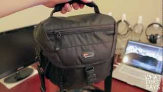 Review Lowepro Nova 160 AW Camera Bag [upl. by Nus]