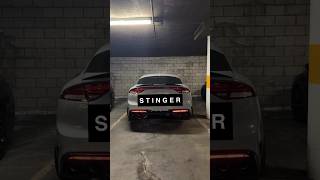 2022 Kia Stinger GT  Line muffler delete [upl. by Acissehc]