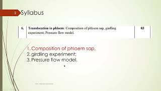 Phloem Translocation In Plants Composition of Phloem Girdling Experiment Pressure Flow Model [upl. by Barton]