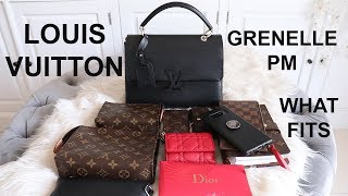 LOUIS VUITTON GRENELLE PM  WHAT FITS [upl. by Anitsirhc]