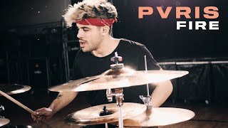 PVRIS  Fire  Drum Cover by Giovanni Cilio [upl. by Auqenet]