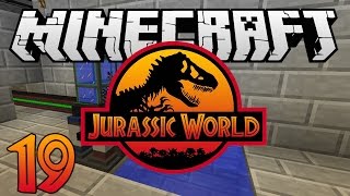 Minecraft Jurassic World  Ep 19  quotJetpacks and Hydrogen Gasquot Rexxit Modpack [upl. by Wolliw122]