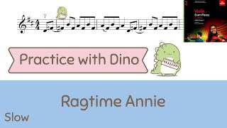 Slow Ragtime Annie ABRSM 2024 Violin grade 4 A2 [upl. by Nnairet108]