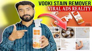 Viral Stain Remover Spray Review  Vooki Stain Remover  Grease Stain Remover  Chimney Cleaner [upl. by Menell]