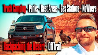 Truck Camping 4000 Miles  Desert Backpacking Adventure  The Movie [upl. by Harim]