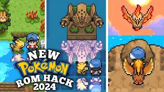 Completed pokemon gba rom hacks with new story 2024 [upl. by Samaj]