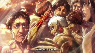 Shingeki no Kyojin  Erwin Smith quotSHINZOU WO SASAGEYOquot JP\PTBR [upl. by Patsy]