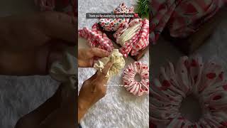 Xxl ScrunchiesWhatsApp on ‪8328044858‬ for order scrunchies hairaccessories sewing hairbow diy [upl. by Vincelette]