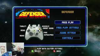 Defender MIDWAY ARCADE Origins on XBOX 360 backward compatible for XBOX Series XS 2024 [upl. by Aile]