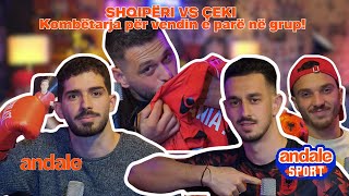 SHQIPËRI VS ÇEKI Kombëtarja për vendin e parë në grup  ANDALE SPORT EPISODI 2 [upl. by Netsrek131]