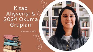 Son Aldığım Kitaplar amp 2024 Okuma Grubu Kitapları [upl. by Elleinahc]