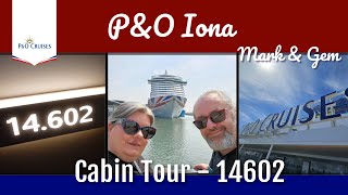 PampO Iona Cabin Tour  14602 [upl. by Lanie]