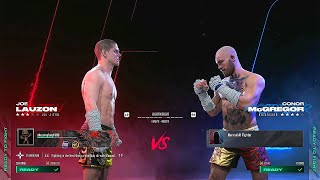 UFC 5 Joe Lauzon VS Conor McGregor Kumite Version [upl. by Nama399]