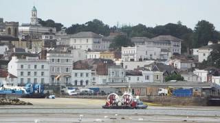 Hovercraft Waiting  Ryde  Isle of Wight [upl. by Nawd]