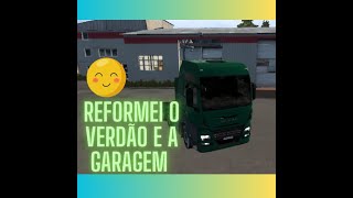 ETS2 DO ZERO REFORMEI O CAMINHAO E A GARAGEM [upl. by Tuinenga887]