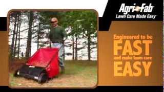 AgriFab 450218 26quot Lawn Sweeper [upl. by Aerdnod532]