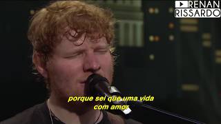 Ed Sheeran  Supermarket Flowers Tradução [upl. by Rehtaeh]