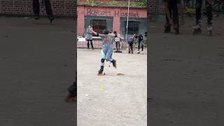 Skating slalom style  Naogaon Skating Academy [upl. by Gamin]