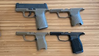 Comparing 4 Different Sig Sauer Grip Modules [upl. by Odille]