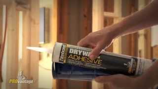 Titebond Construction Adhesives Adhesivo PROvantage Drywall [upl. by Towill199]