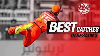 GT20 Canada Season 3 Best Grabs  A compilation of the most amazing catches 💪 [upl. by Eimareg]