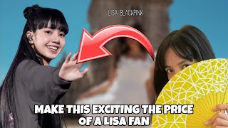 SHOCKING It turns out that this is how much Lisas hand fan costs [upl. by Essy]