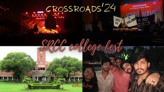 SRCC FEST  CROSSROADS24  VLOG 5  ‎Thevshvlogs [upl. by Anailuy]