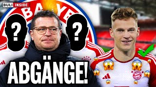 4 ABGÄNGE bei BAYERN XXLWENDE bei Joshua KIMMICH UNDAVTransfer FIX [upl. by Reidid872]