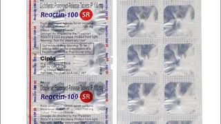 Reactin 100 MG Tablet SR use side effect review in tamil [upl. by Mureil270]