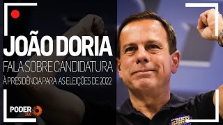 Ao vivo Doria fala sobre candidatura à Presidência [upl. by Hameerak]