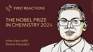 First Reactions  Demis Hassabis Nobel Prize in Chemistry 2024  Telephone interview [upl. by Justus151]